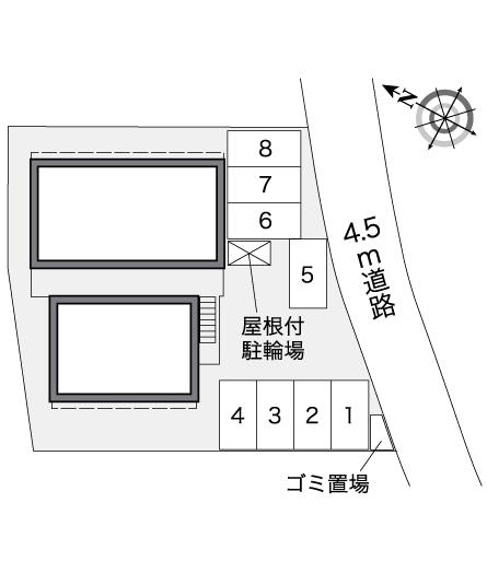 レオパレスグリーンハイツ二宮 駐車場