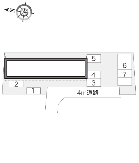 レオパレスＯＩＳＯ 駐車場