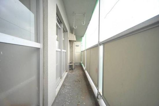 ビレッジハウス下島第二２号棟 ベランダ