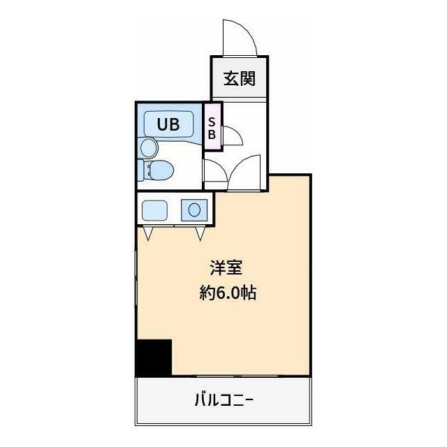 クリオ平塚七番館 4F号室 間取り