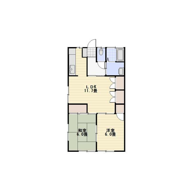 サンサーラ湘南Ⅰ 2号室 間取り