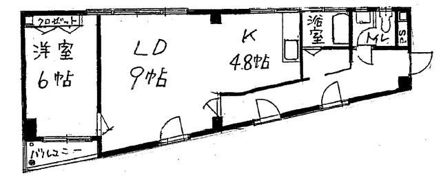 ＹＳビル 301号室 間取り
