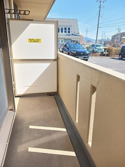 リーヴァ蛍田 ベランダ