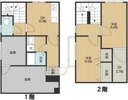 VILLA510 No.6 101号室 間取り
