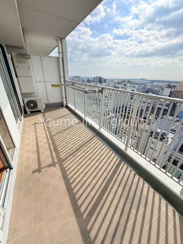 セレストタワー湘南平塚 ベランダ