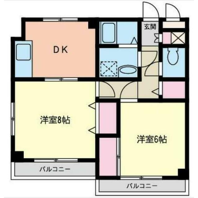 リヴェール 302号室 間取り