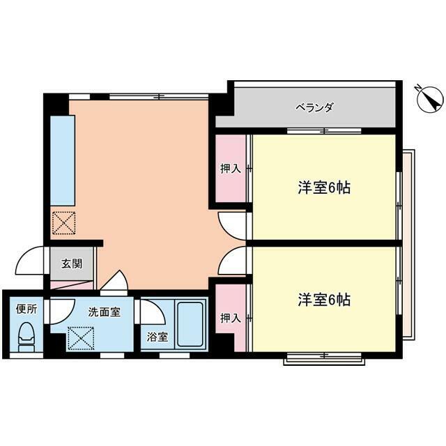 メゾン小田原 402号室 間取り