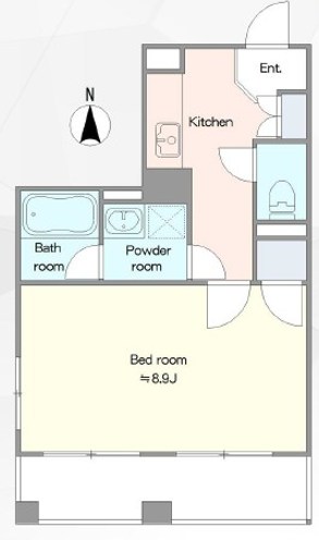 サクセス湘南八重咲ビル 203号室 間取り
