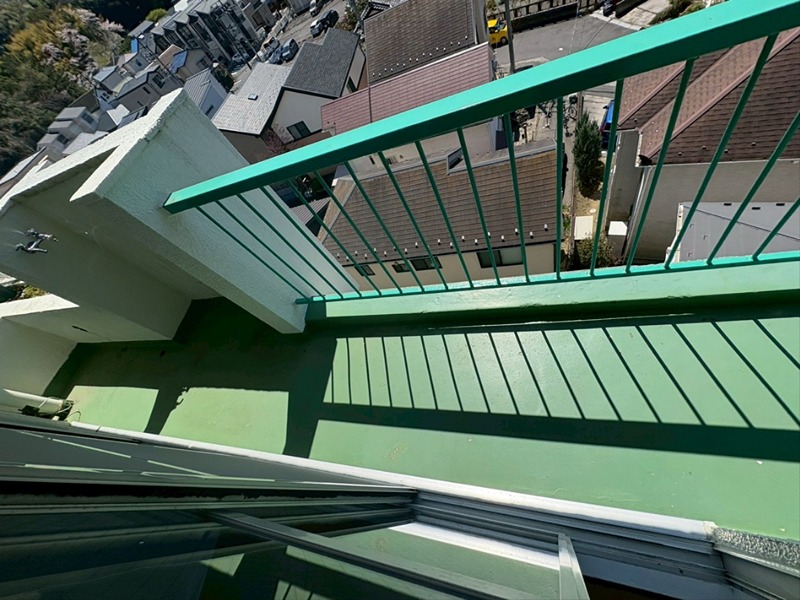 大船コーポピアネーズ ベランダ