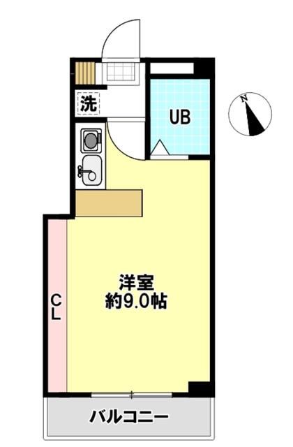 アイパレス大船 302号室 間取り