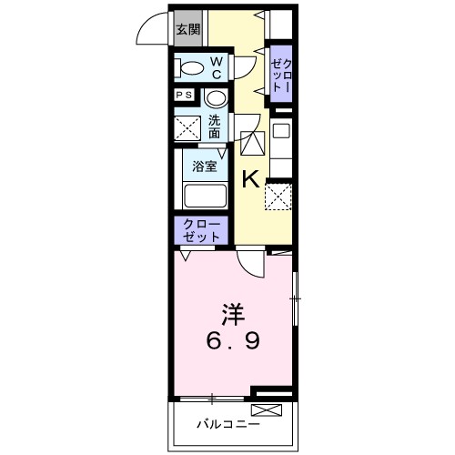 ラ・トゥール湘南台 101号室 間取り
