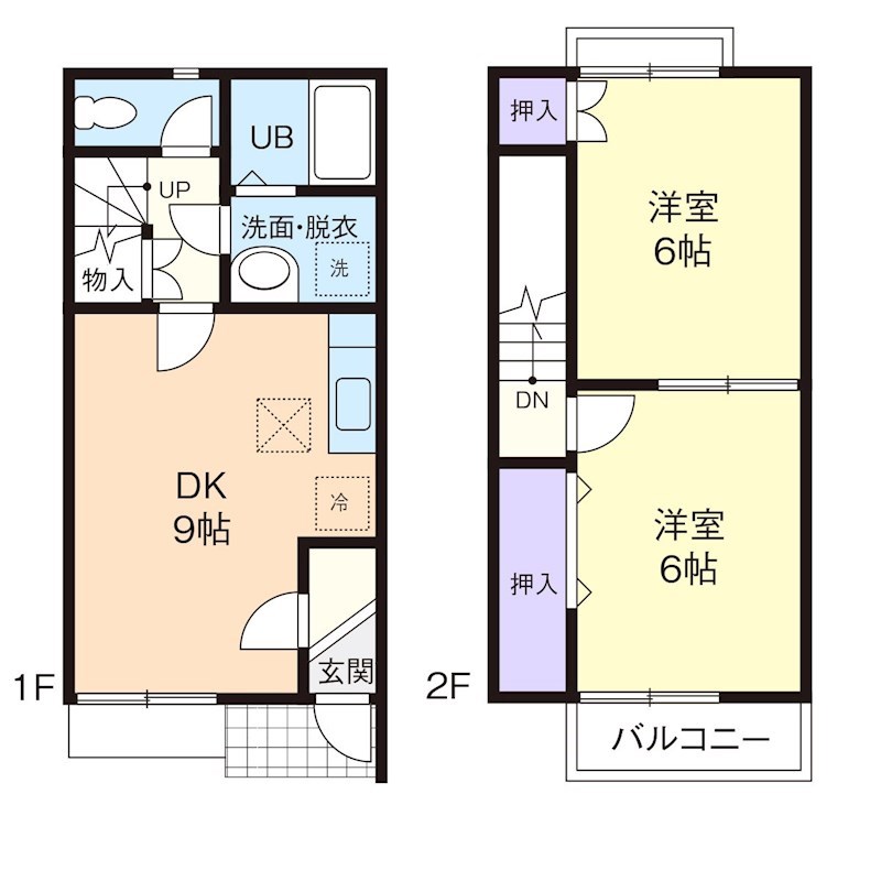 NEO GRASS 105号室 間取り