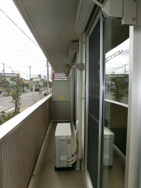 ソレアードＡ ベランダ