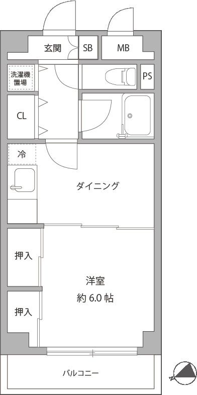 ケントコート藤沢妙善寺 間取り
