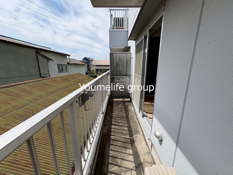 うさみハイツ ベランダ