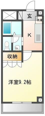 アーバン・ヒルズ 302号室 間取り