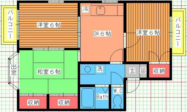 カーサヴェルデＡＢ A102号室 間取り