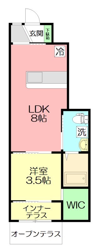 シェリー（sherry）湘南 103号室 間取り