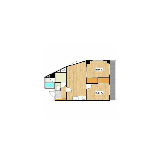 ジョーマリーハイツＩＩ 203号室 間取り