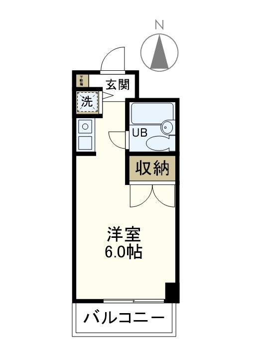 オセアン新沢ビル 204号室 間取り