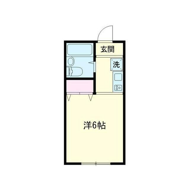 金子ビル 414号室 間取り