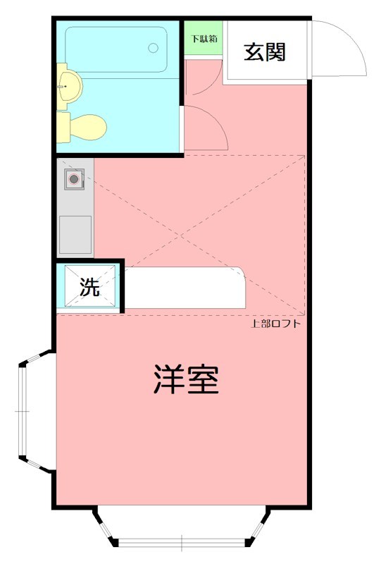 ベルピア鎌倉第Ｉ 203号室 間取り