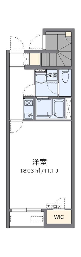 クレイノプルメリア２３ 間取り
