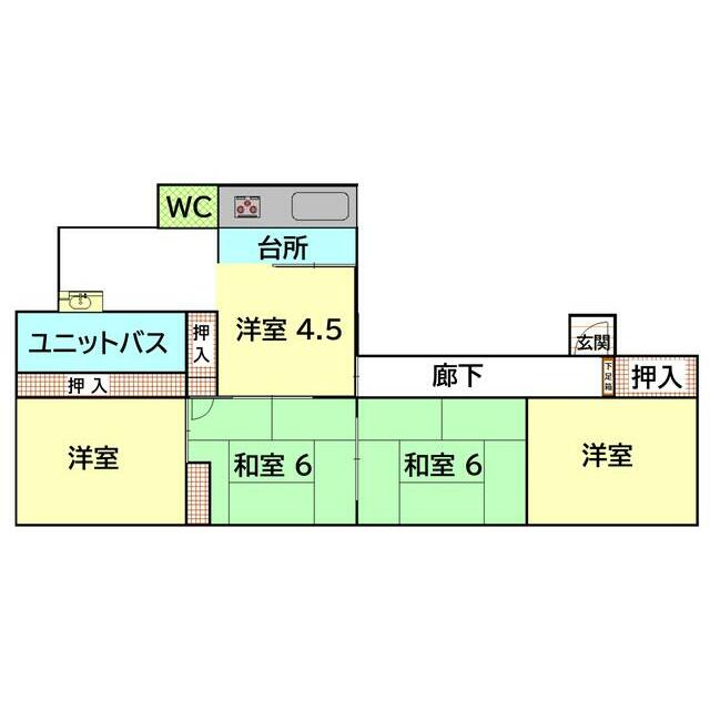 エグゼ辻堂新町　Ⅰ 間取り