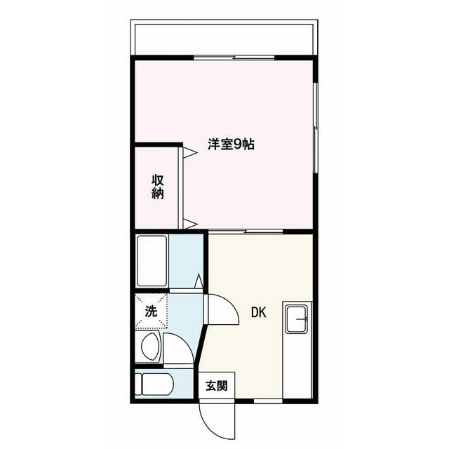 柏柳ビル 301号室 間取り