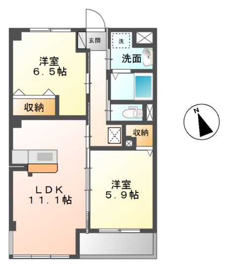 パームヒルズ 間取り