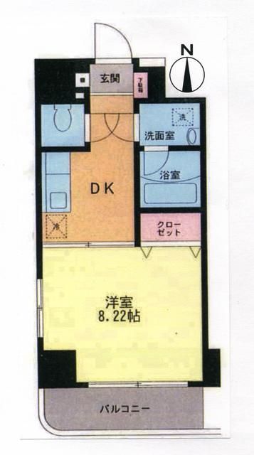 ロイヤルヒルズ 1001号室 間取り