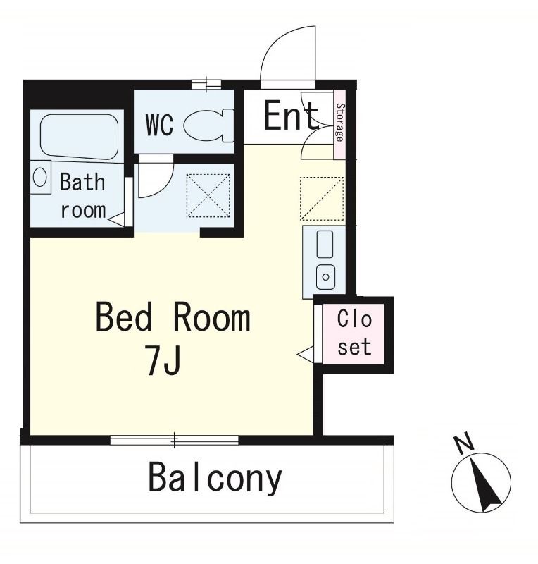 グリーンリーフ東戸塚 302号室 間取り