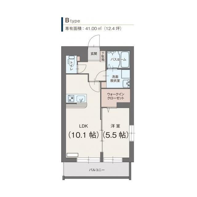 ピーノ湘南 301号室 間取り
