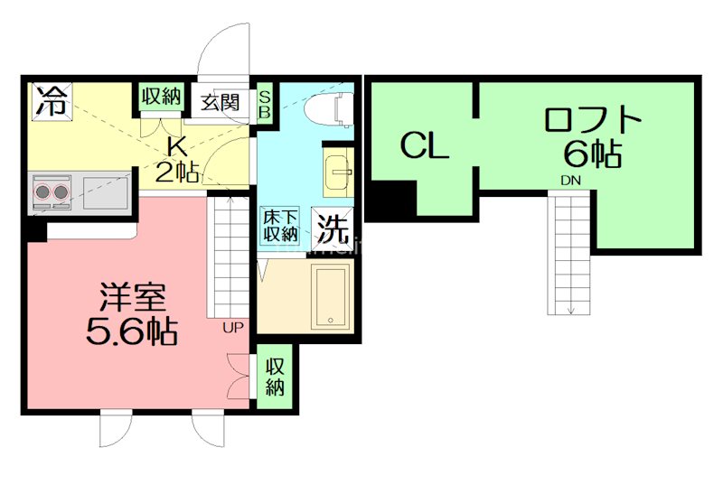 ＰＲＩＭＡ　Ａｒｔ伊勢原 106号室 間取り