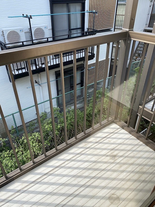 大町コーポ２ ベランダ