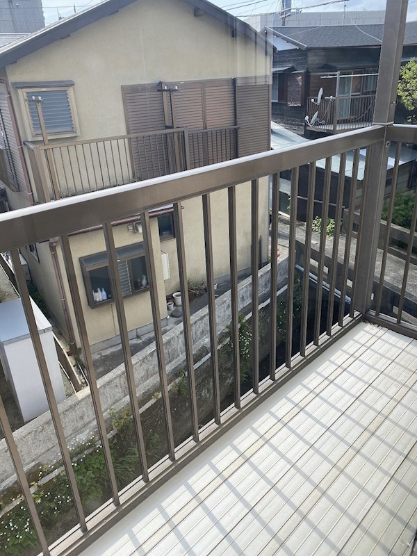 大町コーポ５ ベランダ