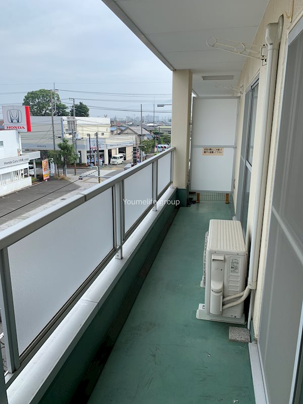 杉本ハイツ ベランダ