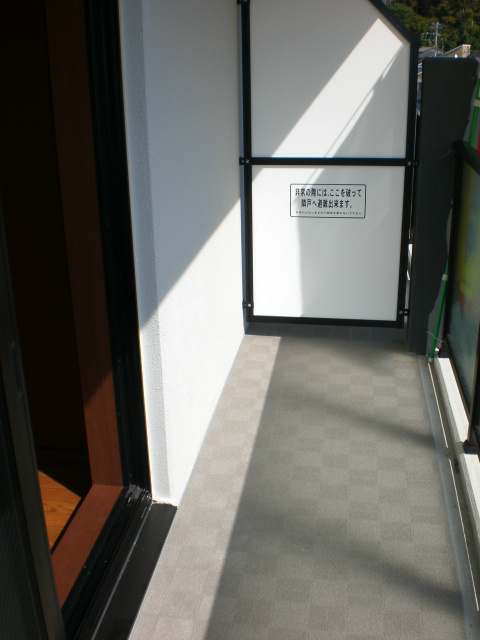 プルームコート ベランダ