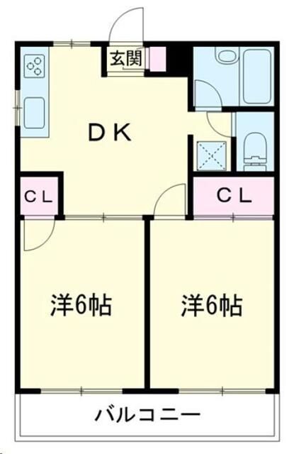 フロムファースト 101号室 間取り
