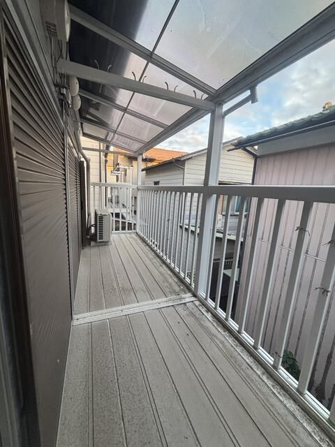 上土棚北３丁目貸家　武田邸 ベランダ