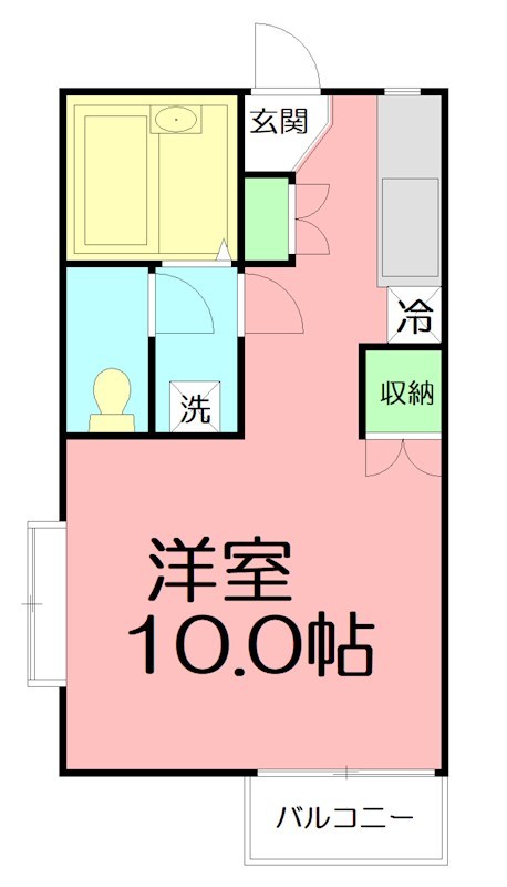 ドエル湘南 0202号室 間取り