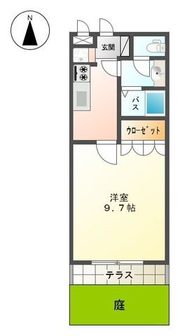 プランドールＹ&rsquo;ｓ　Ⅰ 0102号室 間取り
