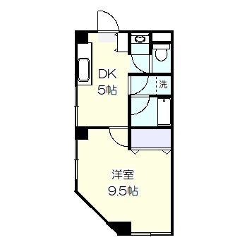 田中ビル 2-A号室 間取り
