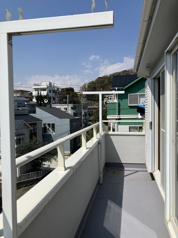山西貸家 ベランダ