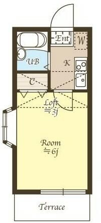 チェリー 101号室 間取り