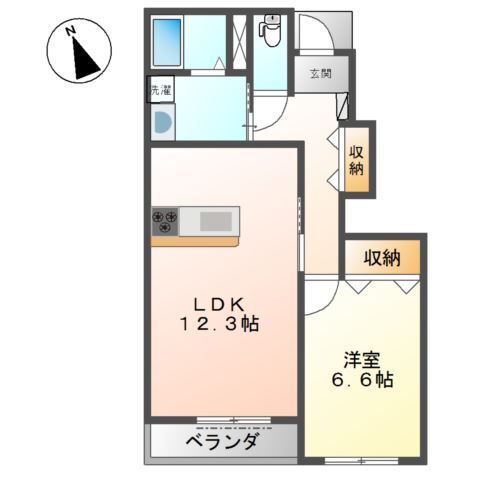 グリーンヴィレッジ 間取り