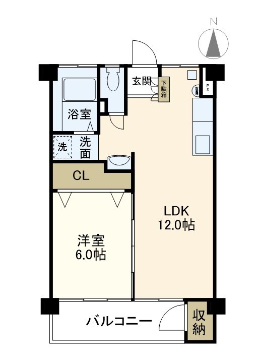 メゾン上村 403号室 間取り