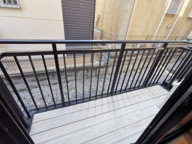 ハイツワールド ベランダ