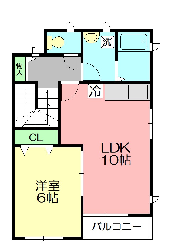ＫＯＭＡＣＨＩ　ＳＵＩＴＥＳ 201号室 間取り