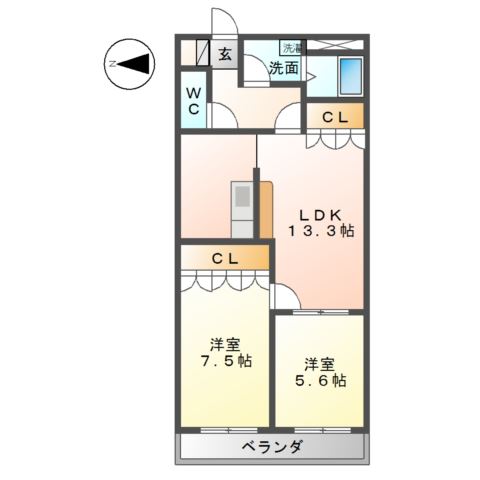 ソレジオ湘南 間取り